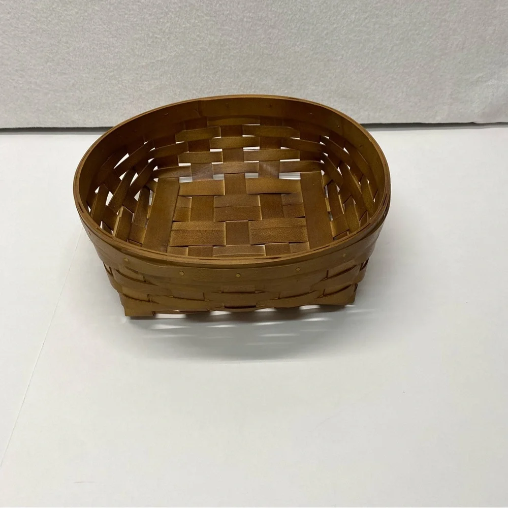Heritage Mint Ltd. Canadian Maple Woven Basket 10 inch Organization Home Decor